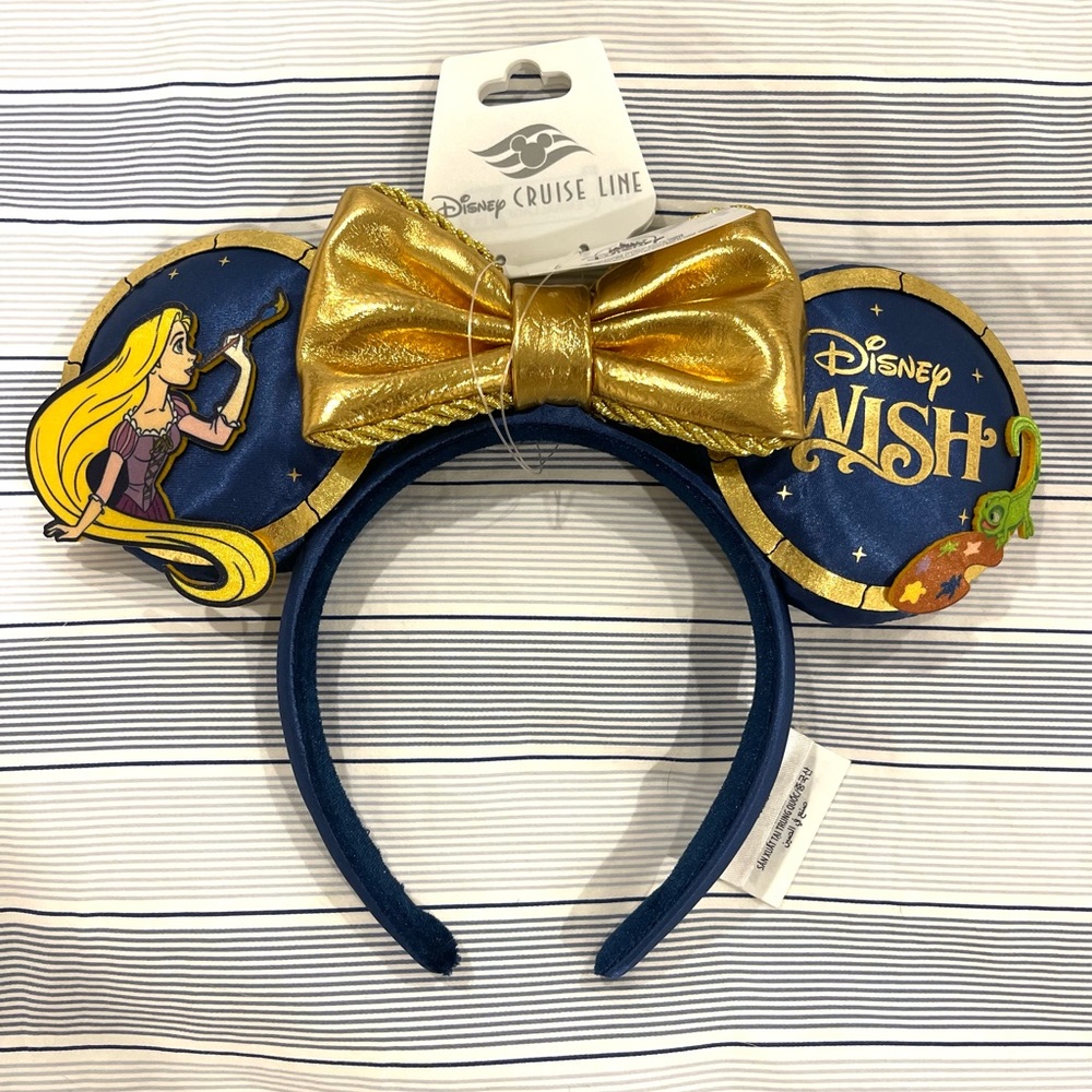 Disney Cruise Line Rapunzel Wish Ears Headband - NWT